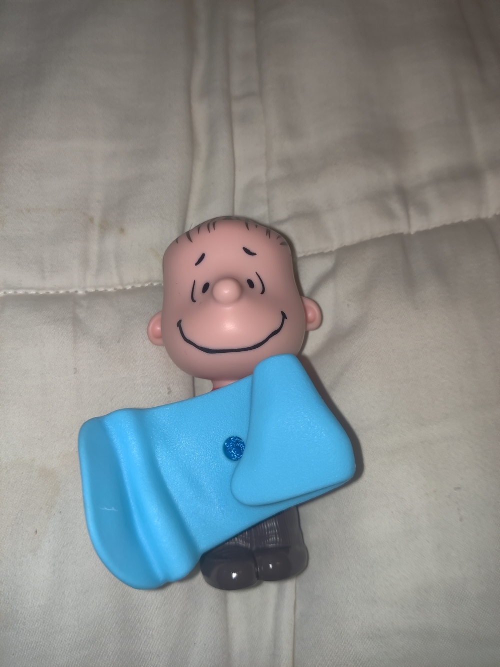 The Peanuts Linus& Blanket McDonald's Toy